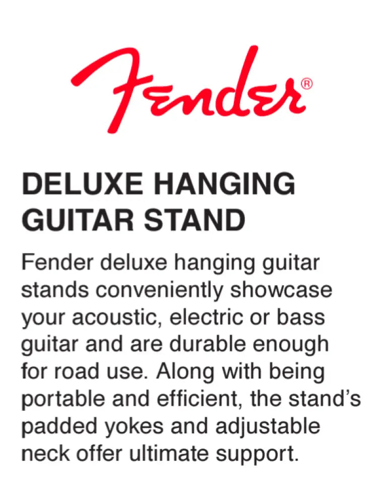 Fender Deluxe Hanging Guitar Stand